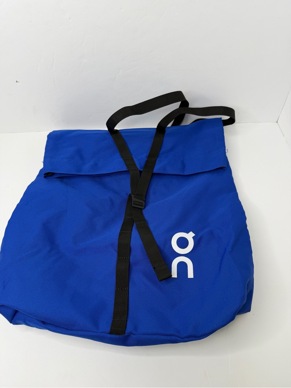 On Running On Cloud Blue Ambassador Backback Gym Bag Canvas Workout Travel Tote